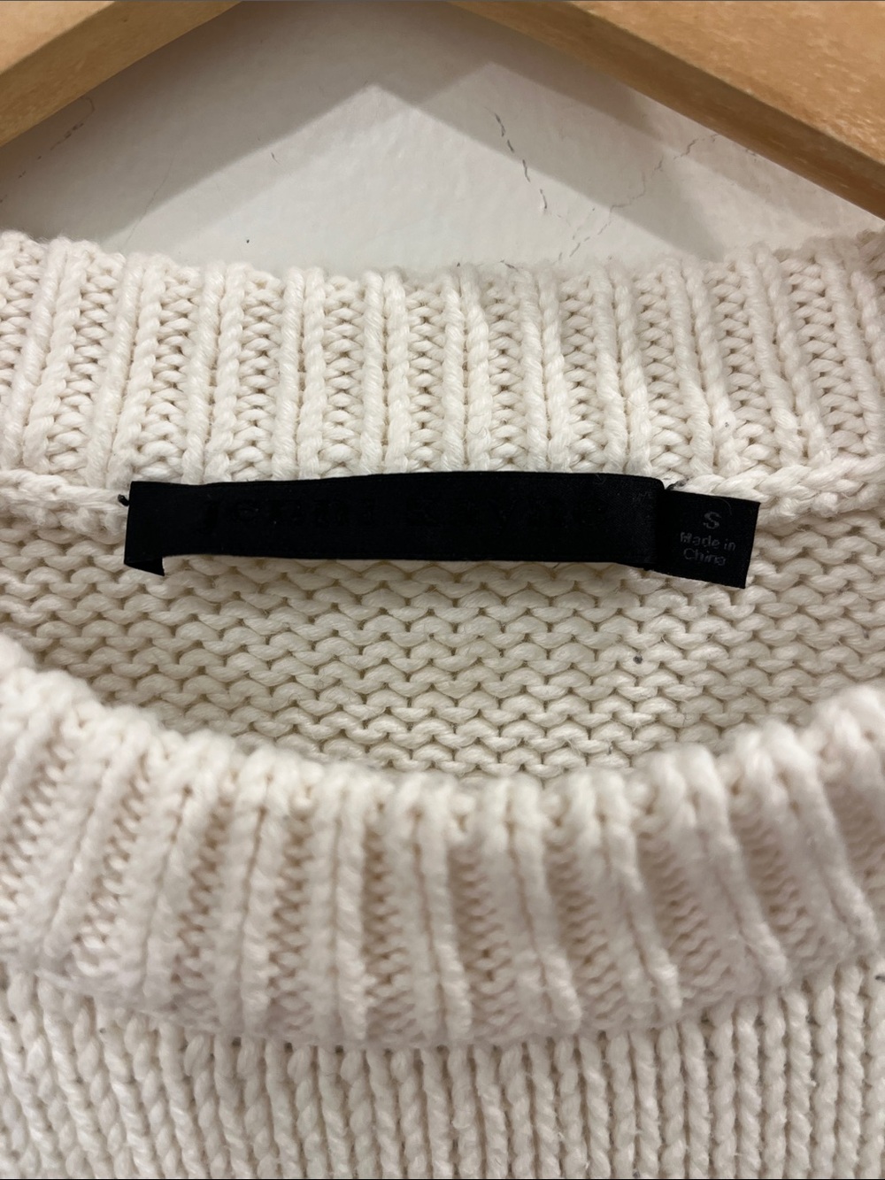 Jenni Kayne Chloe Cream Striped Sweater - Picture 5 of 7